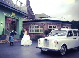 London Taxi for weddings in Bolton